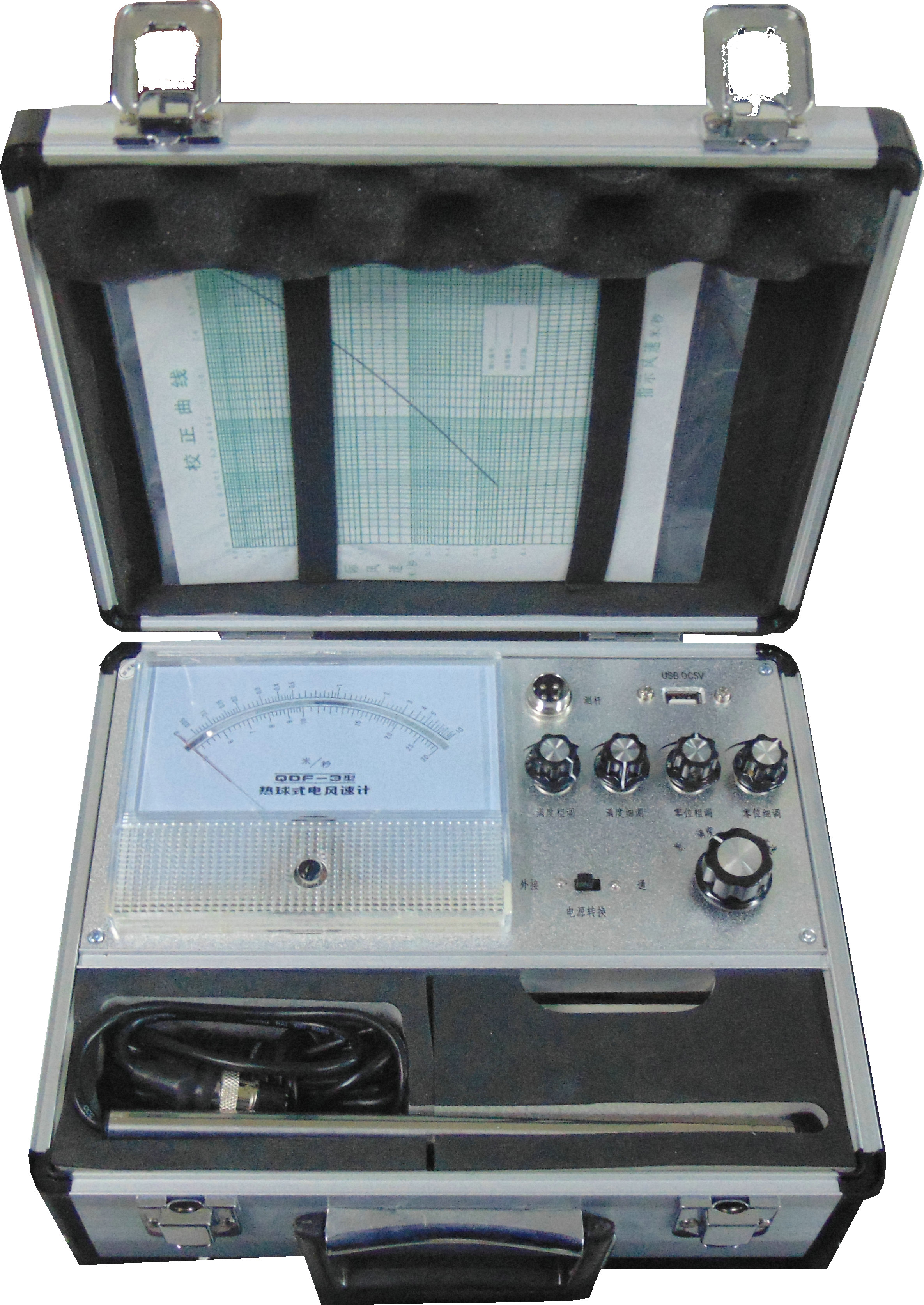 QDF-2B型热球式电风速计