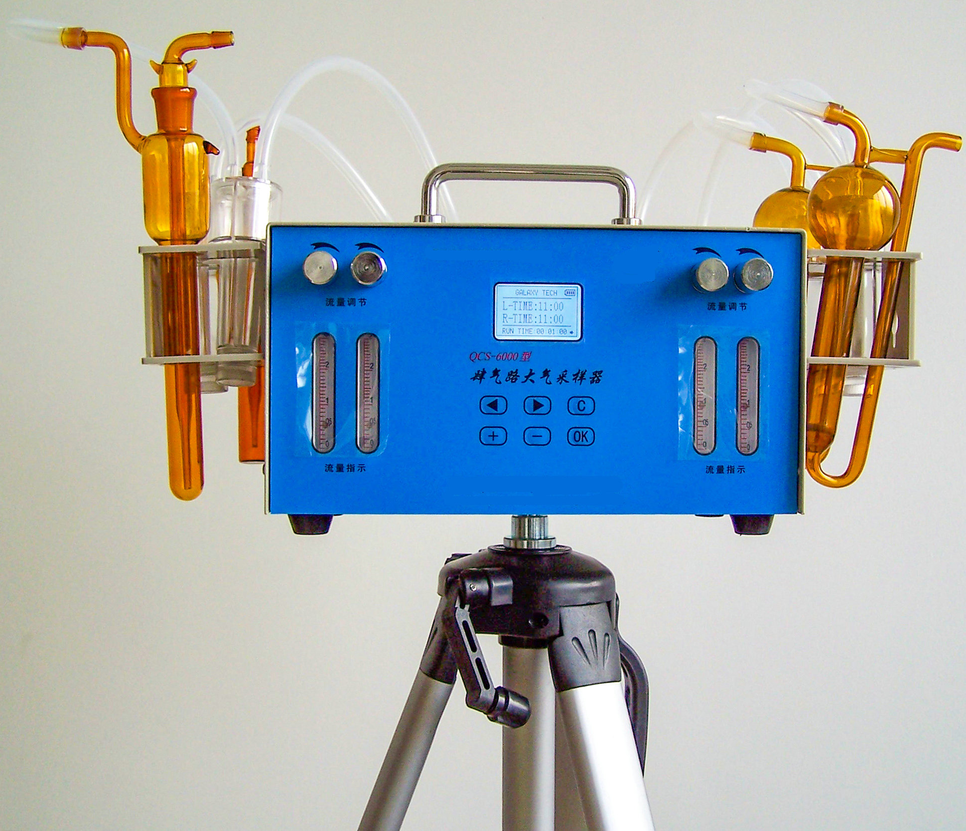 QCS-6000型四路大气采样器 QCS-6000型四路大气采样器